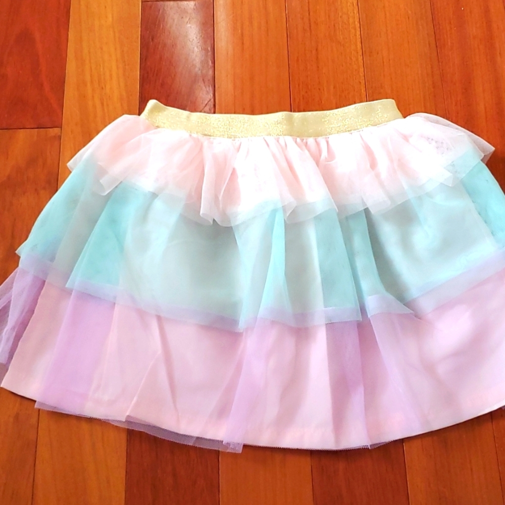 Girls ruffle skirt